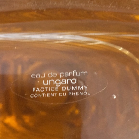 DIVA by Ungaro large factice, dummy, display cut crystal perfume bottle. Rare! - Picture 7 of 7